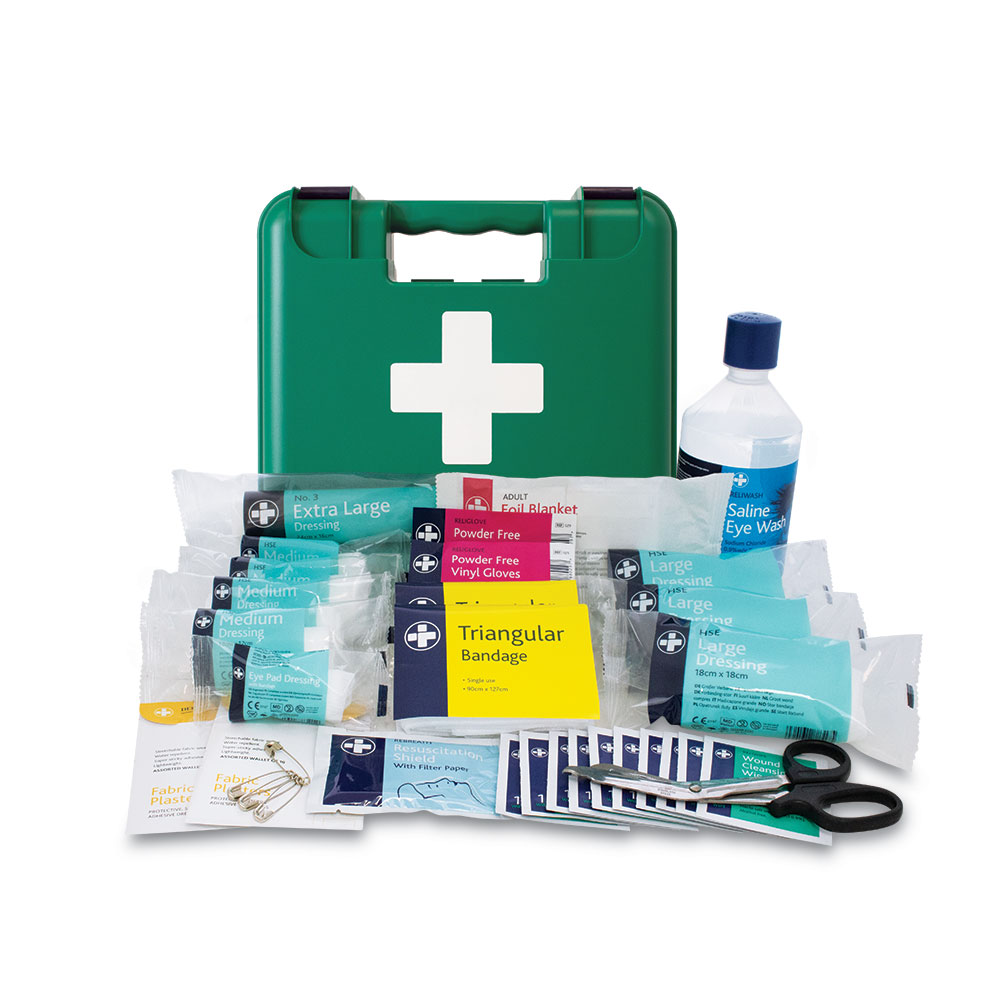 Motokit First Aid Kit - HGV - Titan Box - Medium - Green