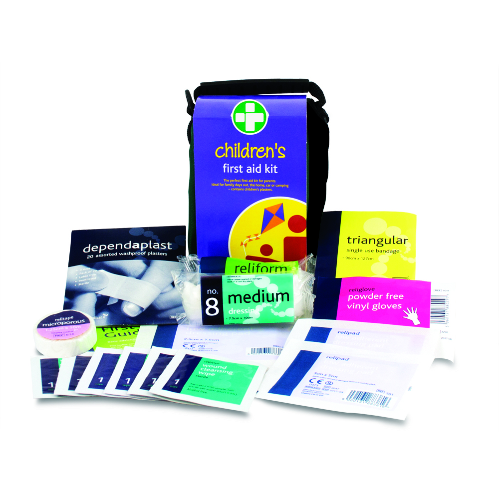 Childrens First Aid Kit - Helsinki Bag - One Size - Green