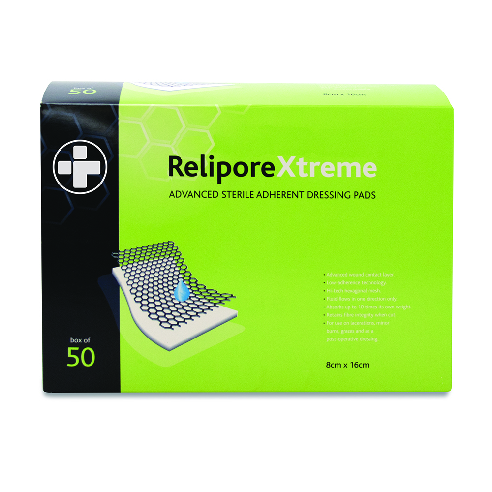 Relipore Xtreme Adhesive Dressing - 8cm x 16cm - Image 3