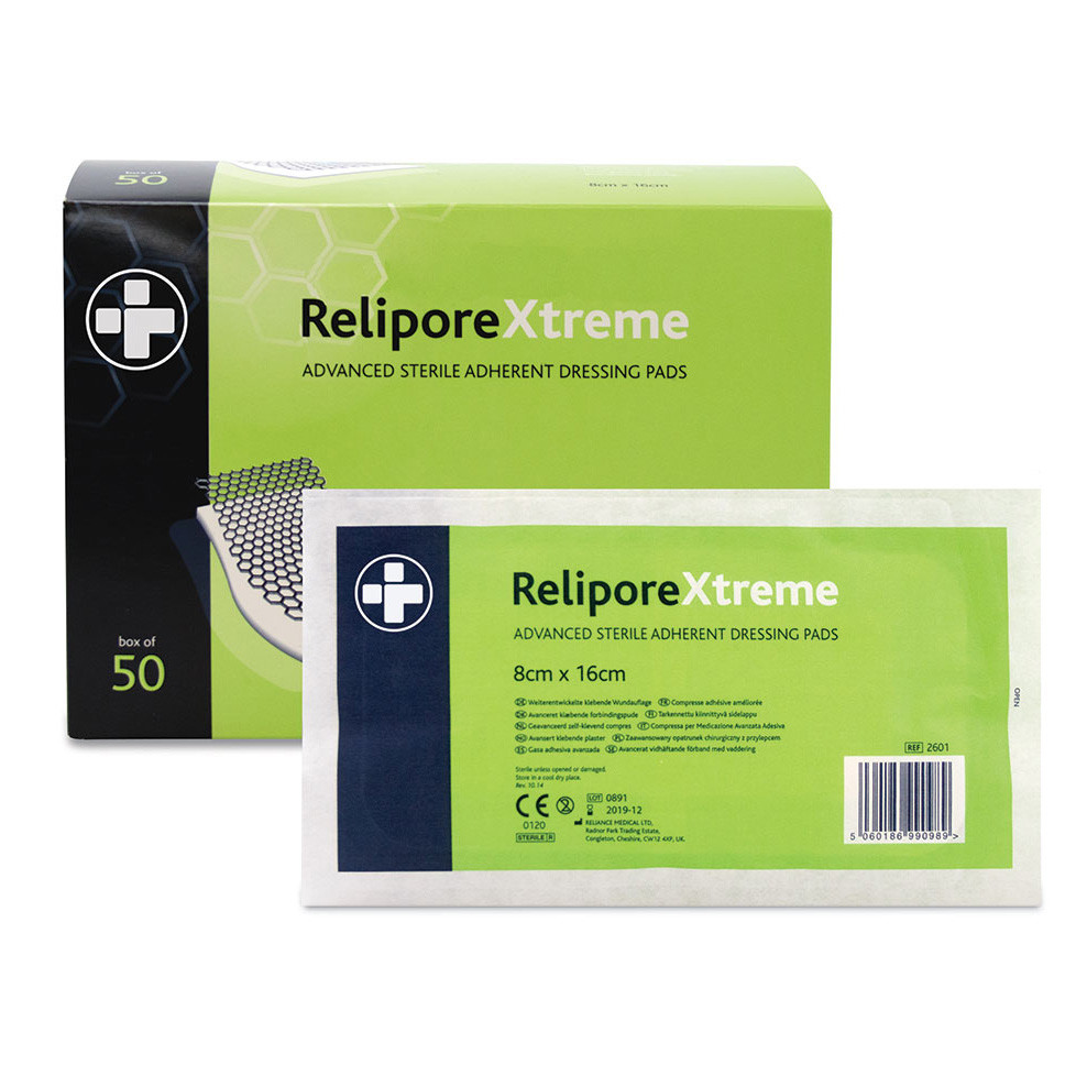 Relipore Xtreme Adhesive Dressing - 8cm x 16cm