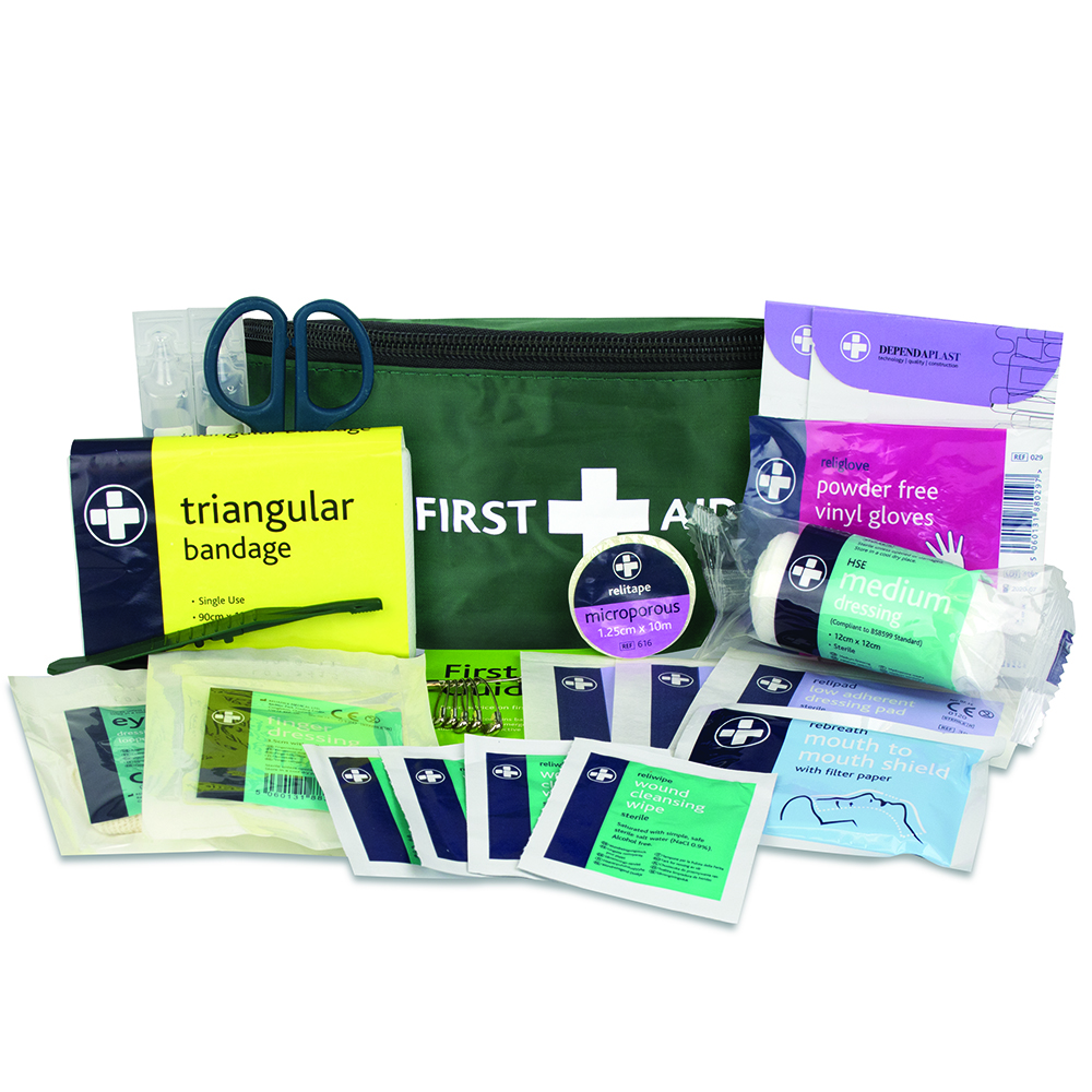 First Aid Kit - Riga Bum Bag - One Size - Green