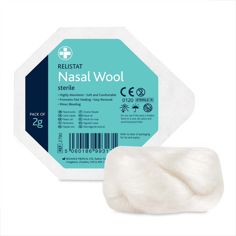 Relistat Nasal Wool 2g x 30mm