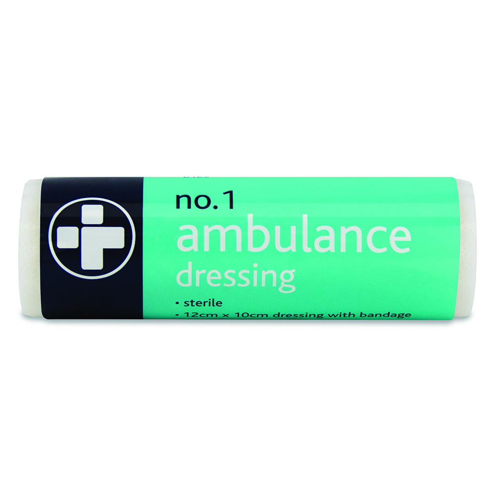 No.1 Ambulance Dressing - 12cm x 10cm - Image 3