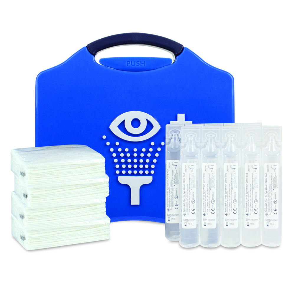 Eye Wash Station - Compact Aura - Large - Blue