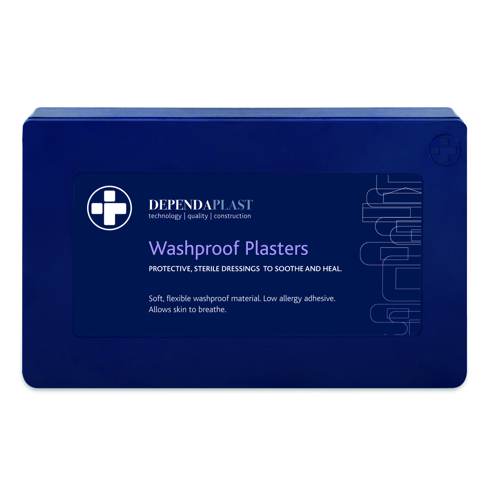 Dependaplast - Washproof Plasters - Assorted - Pale - Plastic Box of 120 - Image 4