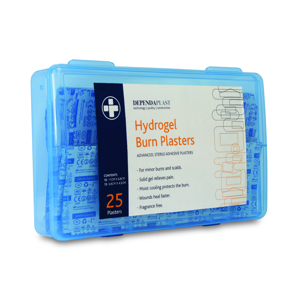 Reliburn - Protective Burn Plasters - Assorted - Blue - Box of 25 - Image 4