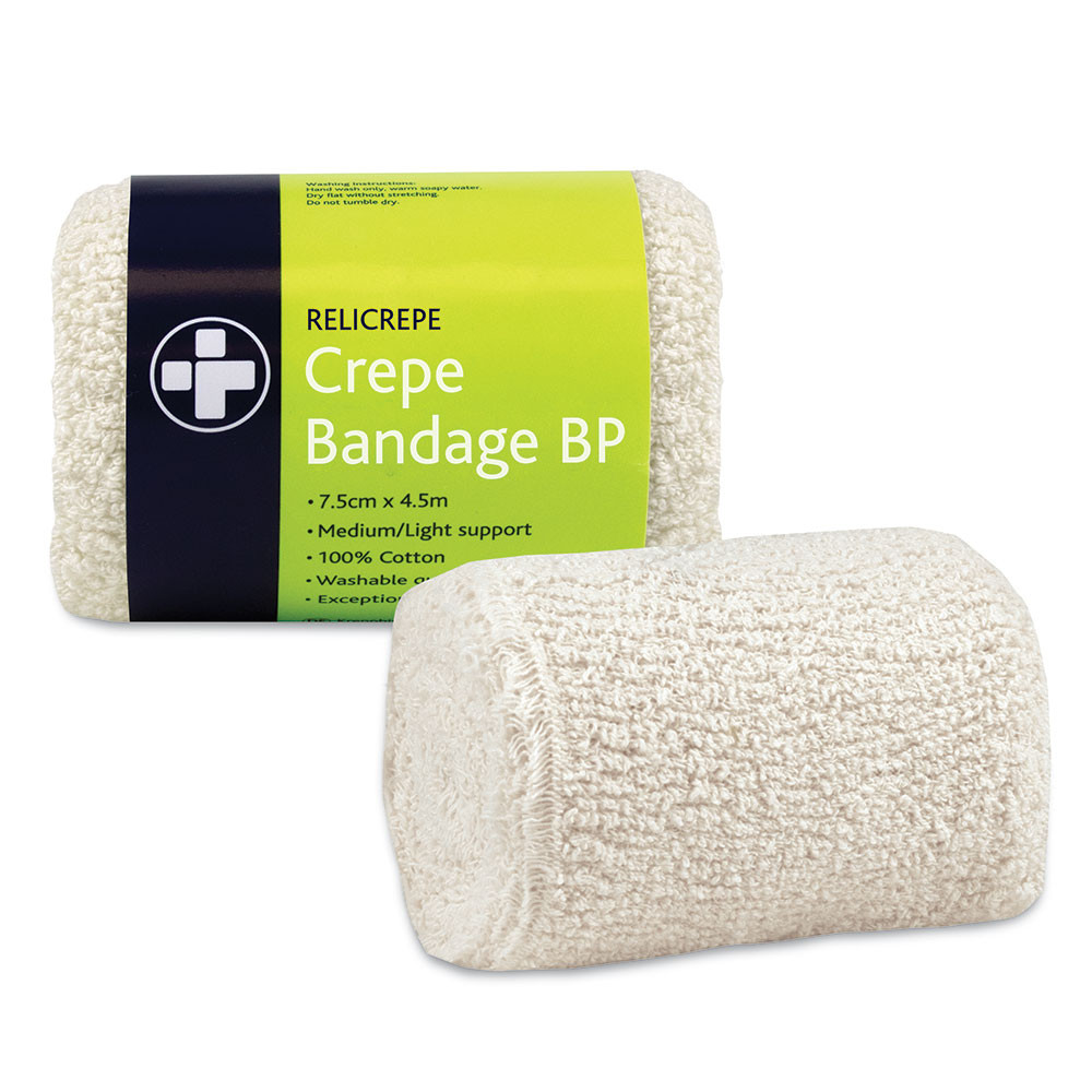 Relicrepe Crepe Bandage BP - 7.5cm x 4.5m