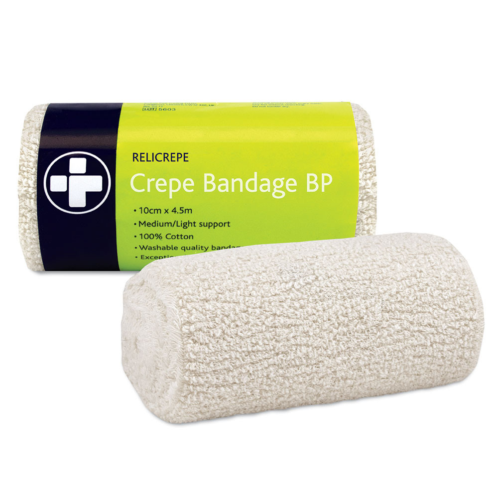 Relicrepe Crepe Bandage BP - 10cm x 4.5m