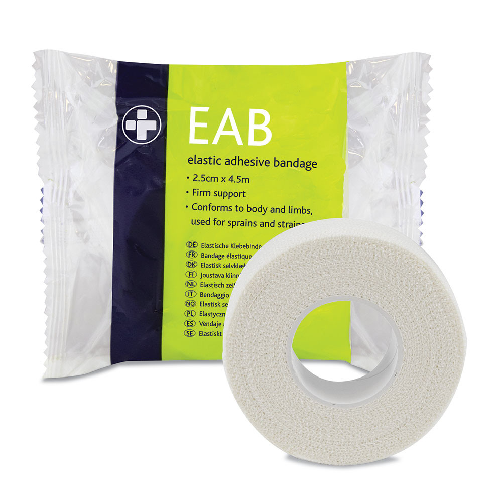Elastic Adhesive Bandage - 2.5cm x 4.5m