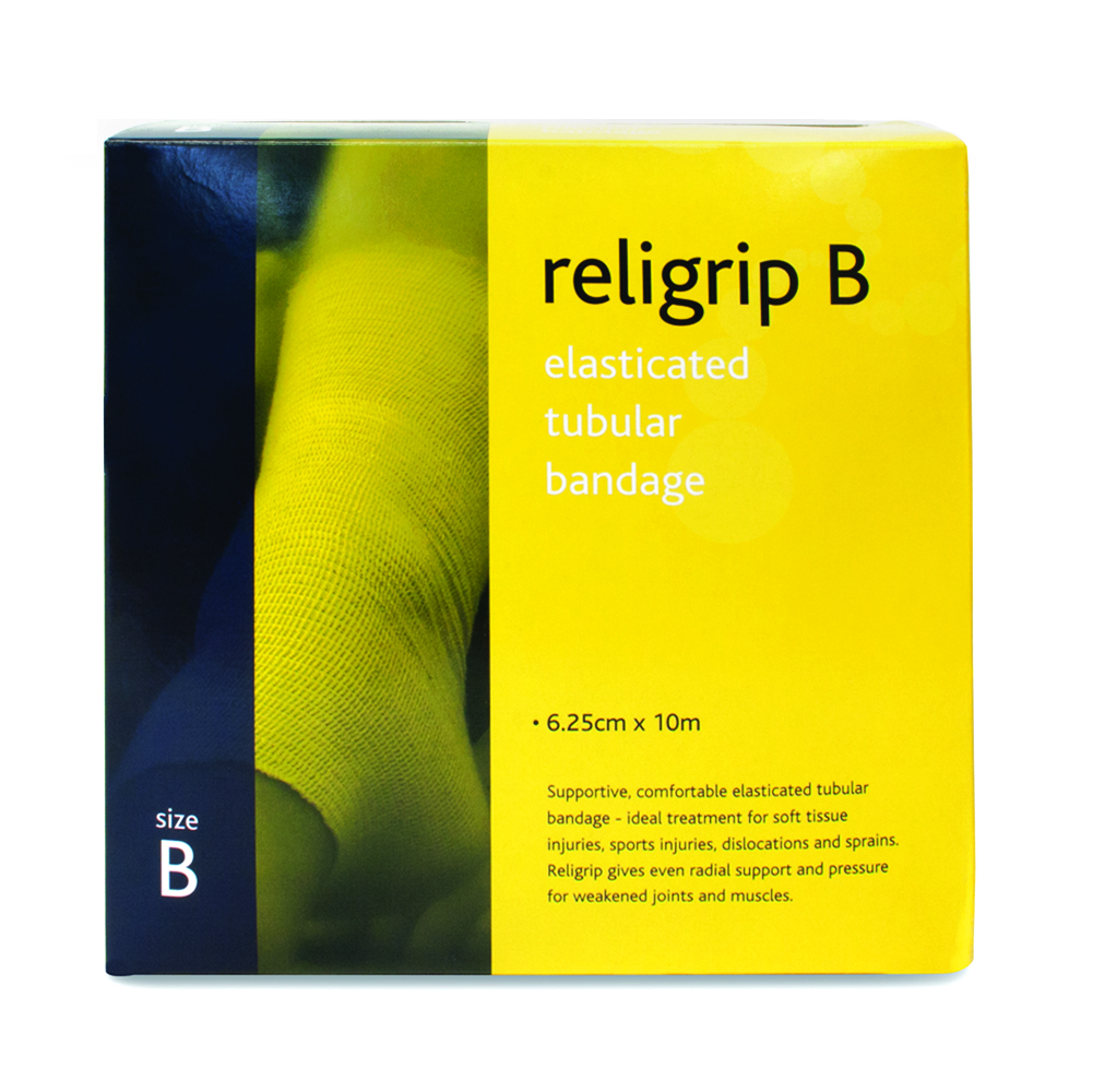 Religrip Elasticated Tubular Bandage - Size B - 10m