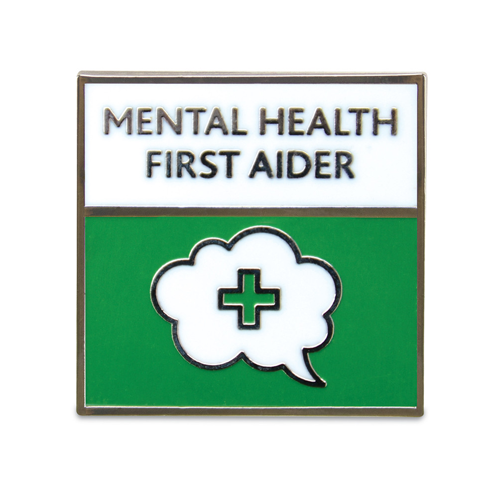 Metal Badge - Mental Health First Aider