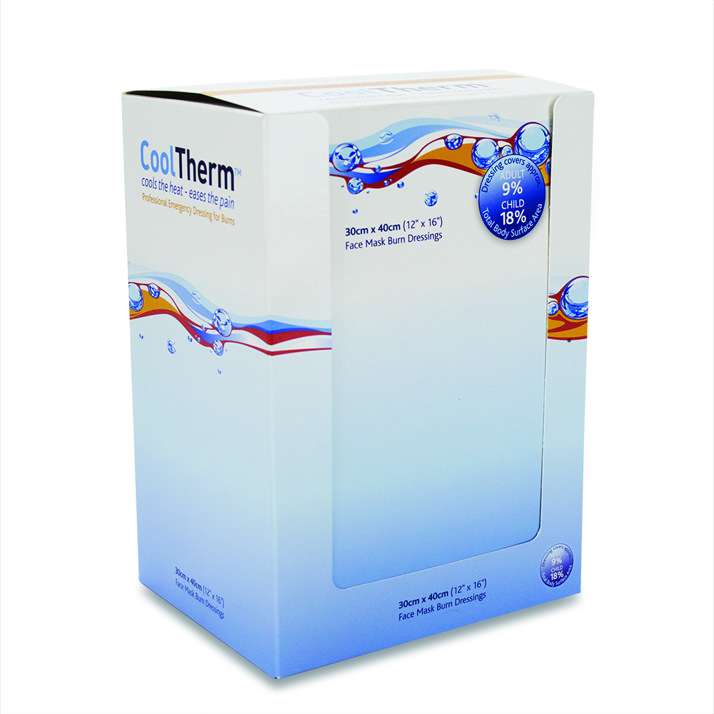 CoolTherm Burn Relief Dressing Face Mask 30cm x 40cm - Image 3