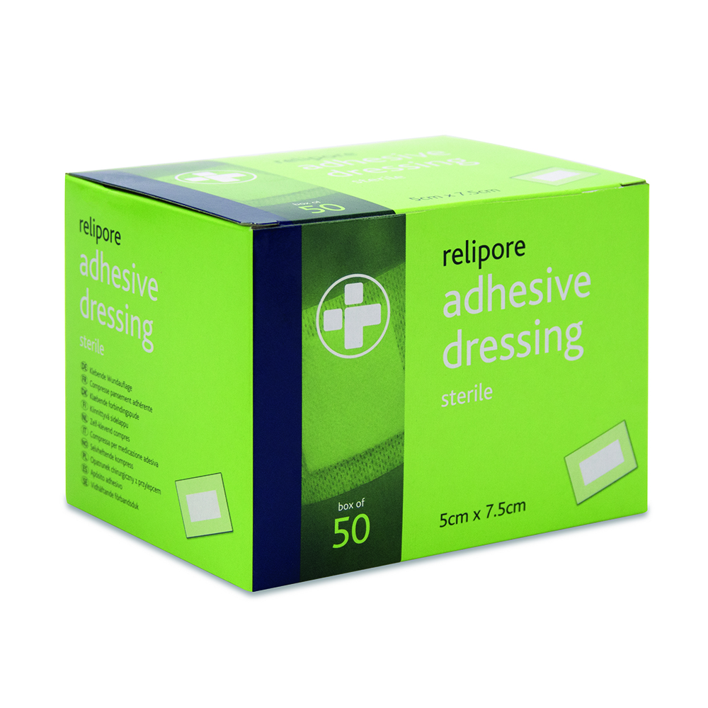 Relipore Adhesive Dressing - 5cm x 7.5cm - Image 4
