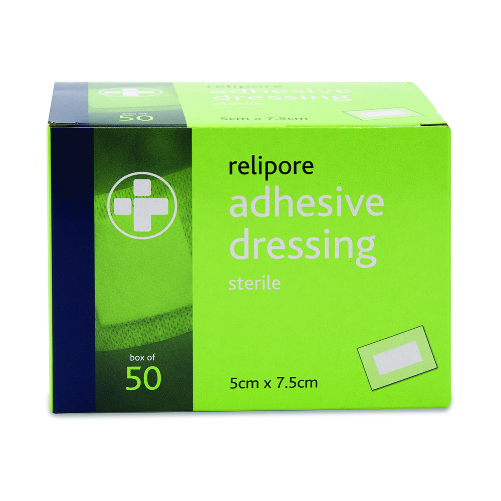 Relipore Adhesive Dressing - 5cm x 7.5cm - Image 5