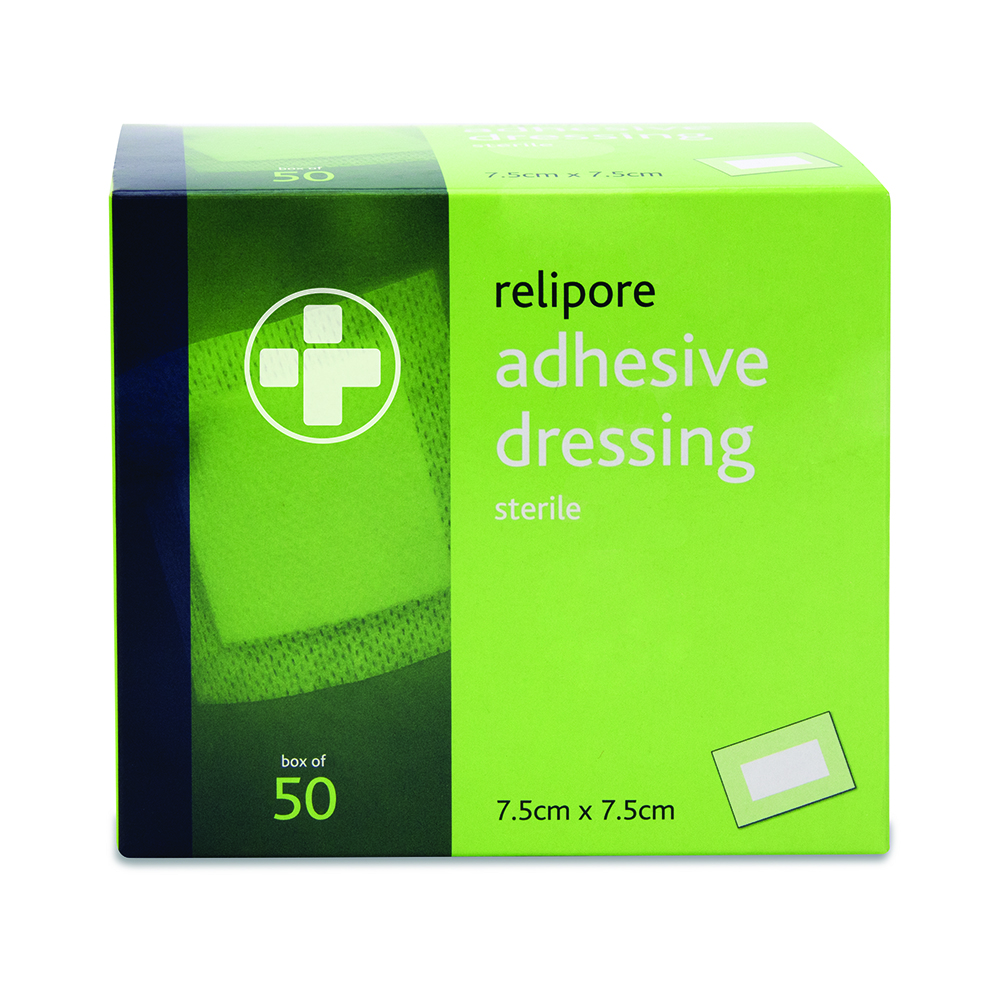 Relipore Adhesive Dressing - 7.5cm x 7.5cm - Image 4