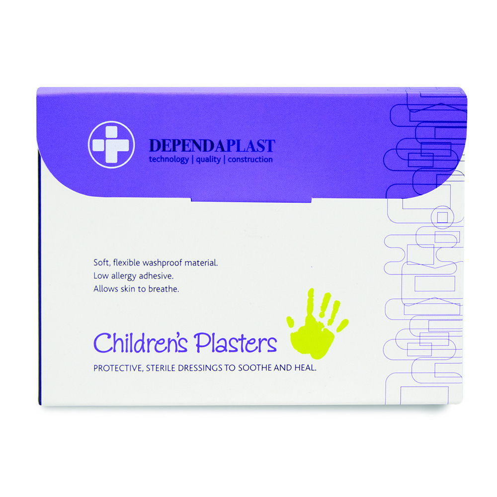 Dependaplast - Washproof Plasters - Assorted - Childrens - Box of 100 - Image 3