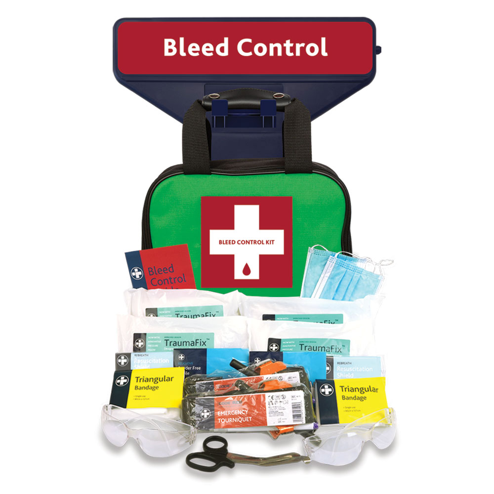 Public Access Trauma (PAcT) First Aid Kit - AuraPoint Bleed Control - Technician Bag
