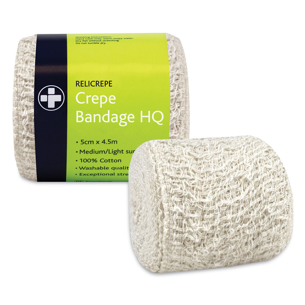 Relicrepe Crepe Bandage HQ - 5.0cm x 4m