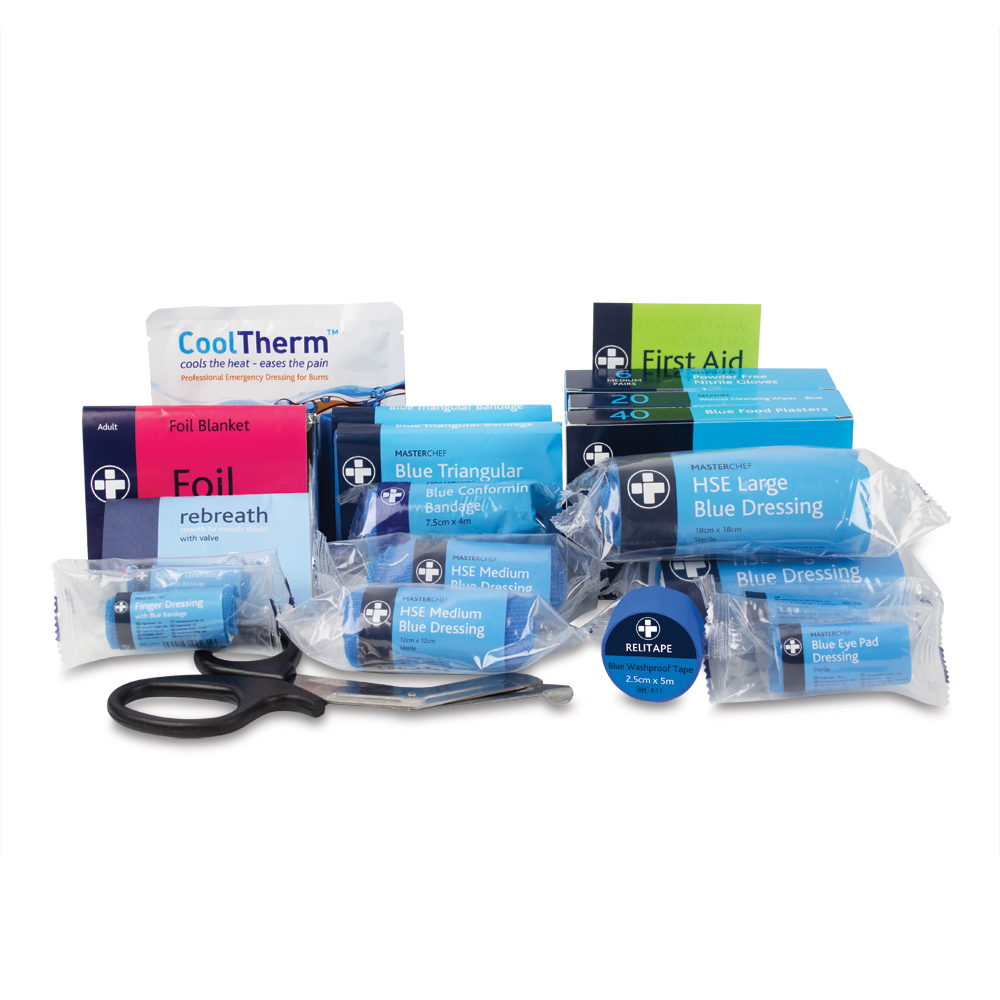 Refill for Masterchef Catering BS8599-1 First Aid Kit - Small (427/672)