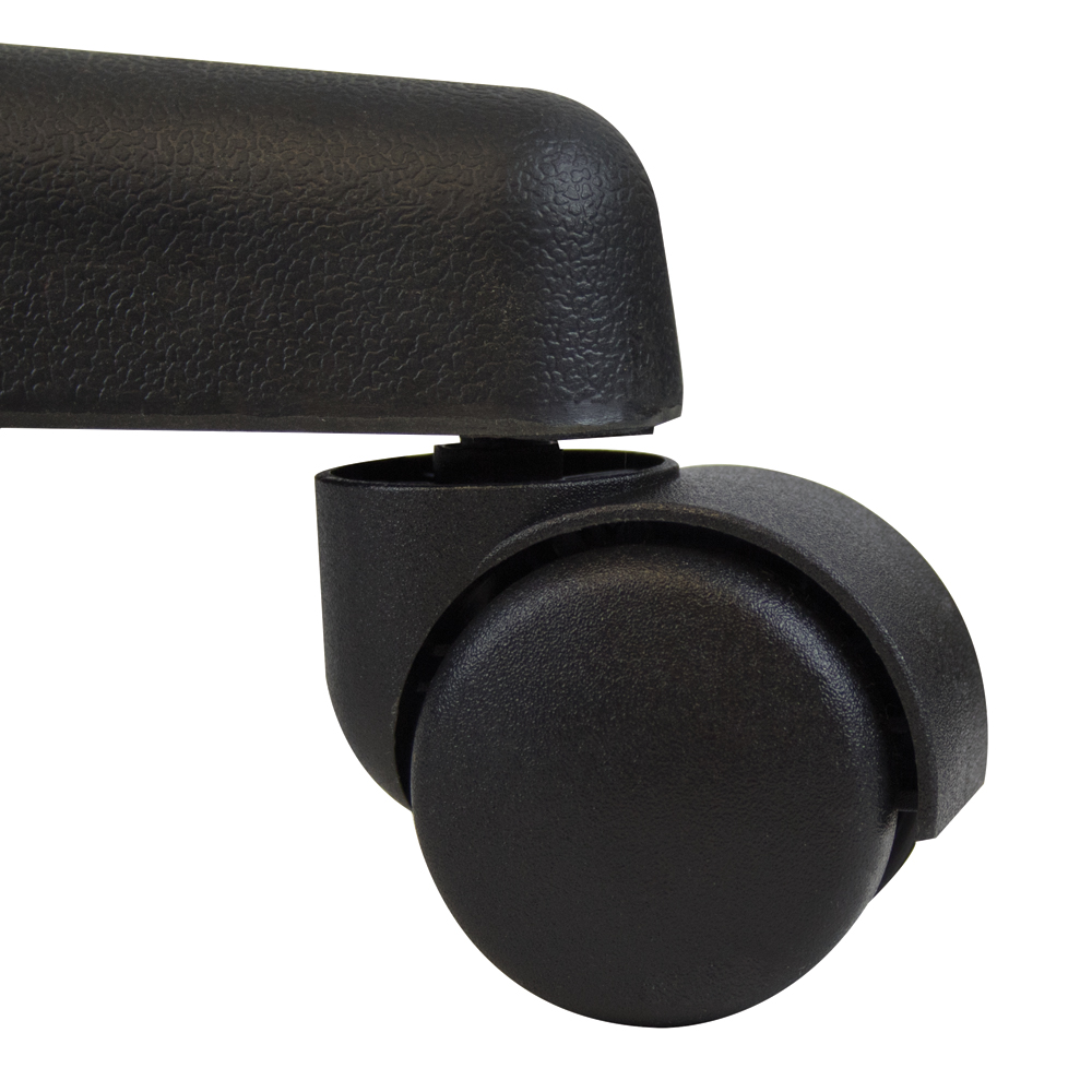 CODE RED Saddle Style Stool - Black - Image 3