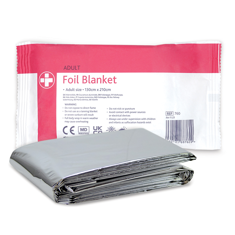 Foil Blanket - 130cm x 210cm
