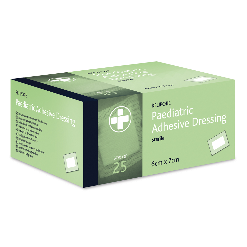 Relipore Paediatric Adhesive Dressing - 6cm x 7cm - Image 3