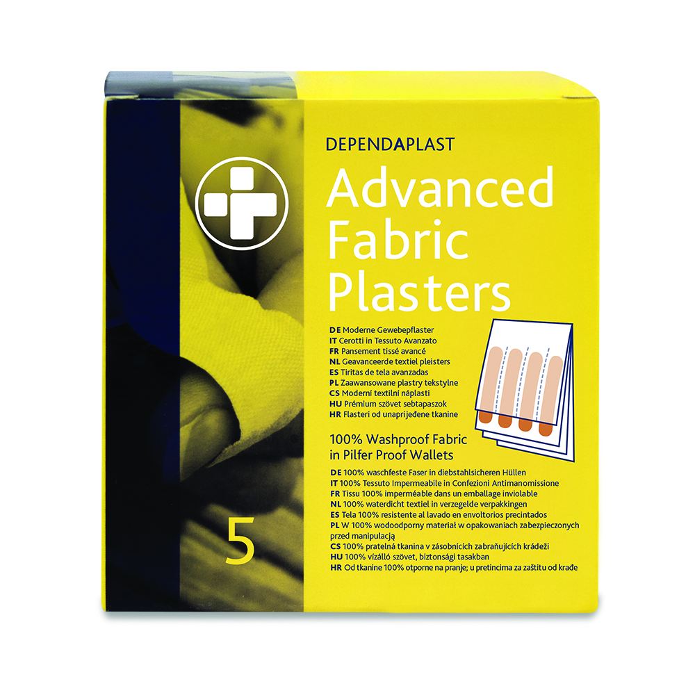 Dependaplast - Advanced 100% Washproof Fabric Plasters - Assorted - Tan - Pilfer Proof Wallet of 40 - Image 4