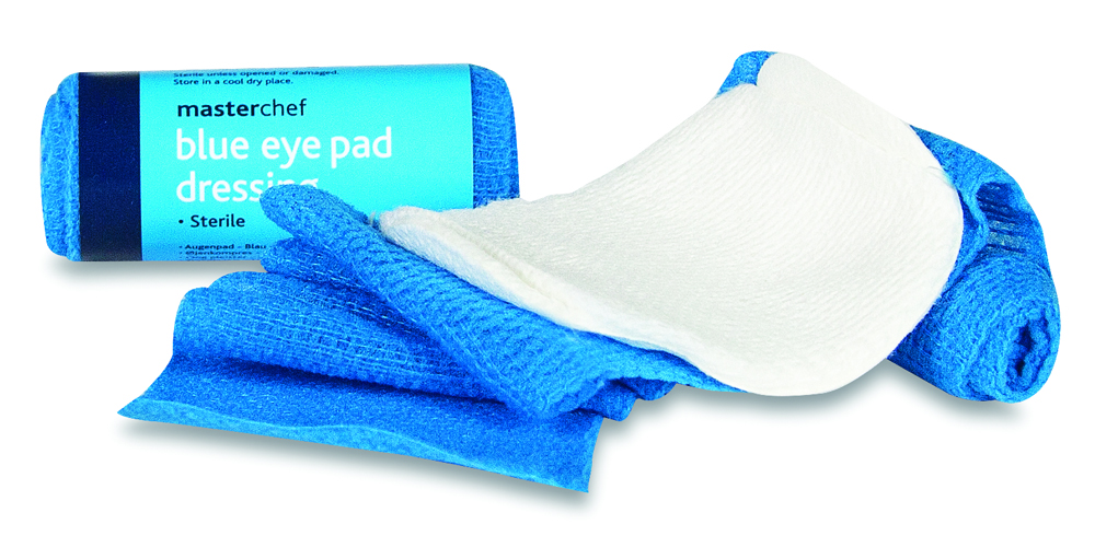 Masterchef Eye Pad Dressing with Bandage - Blue - Image 3