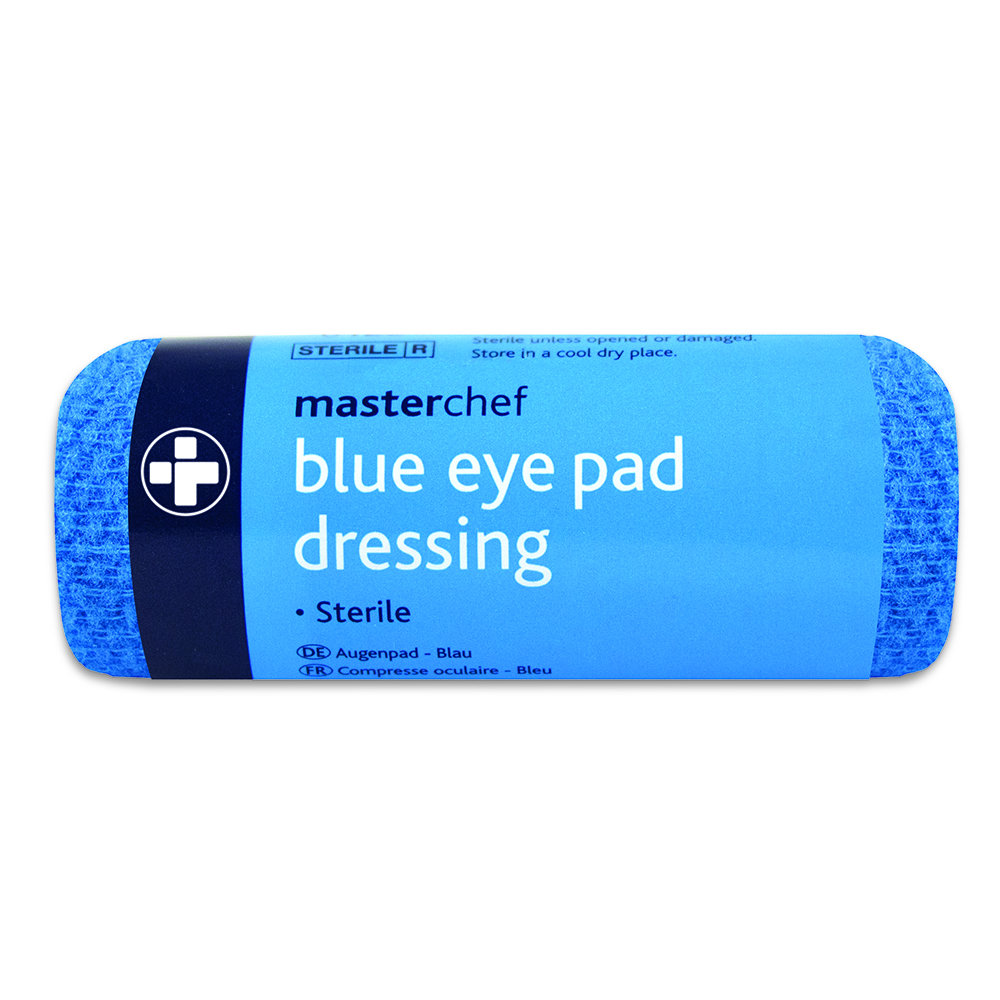 Masterchef Eye Pad Dressing with Bandage - Blue - Image 4