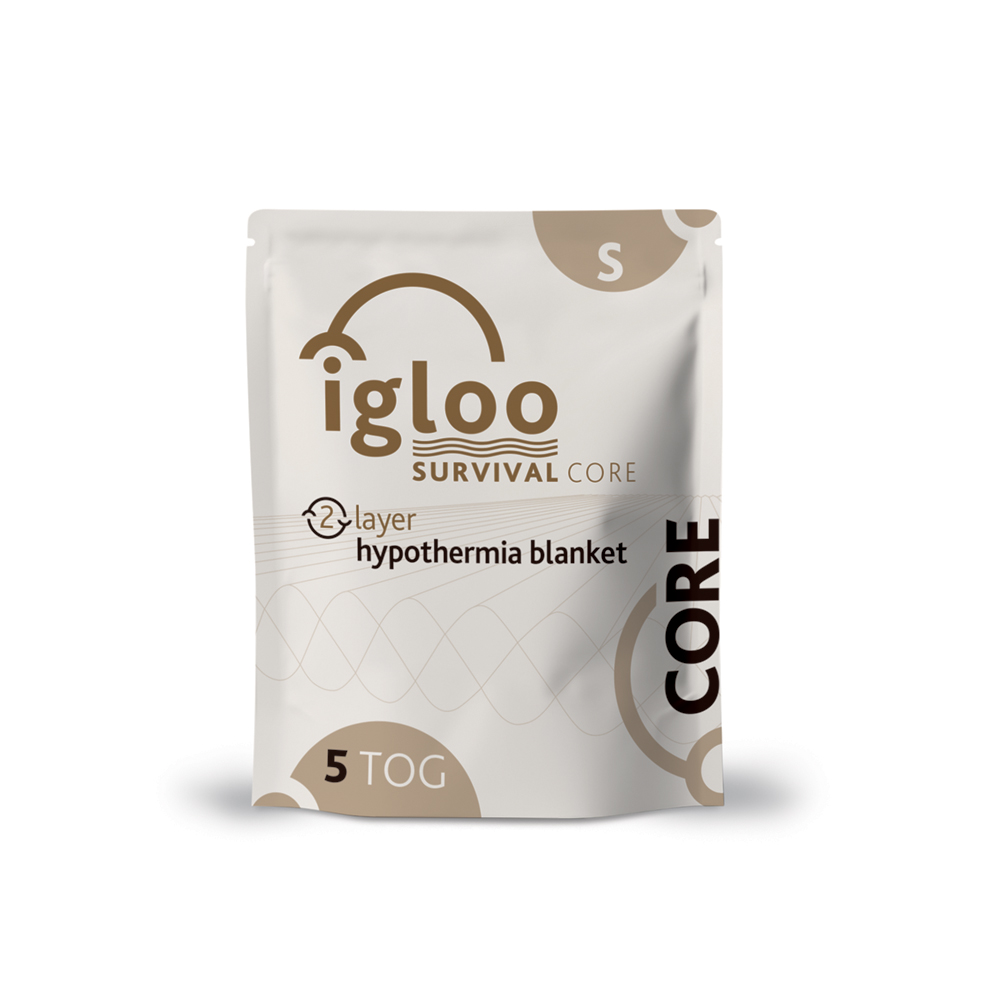 Igloo Core Hypothermia Blanket - Small - Coyote Brown