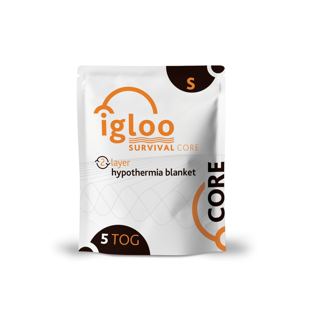 Igloo Core Hypothermia Blanket - Small - Emergency Orange