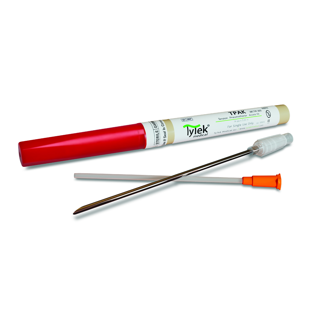 TyTek TPAK Decompression Needle 14G x 3.25"