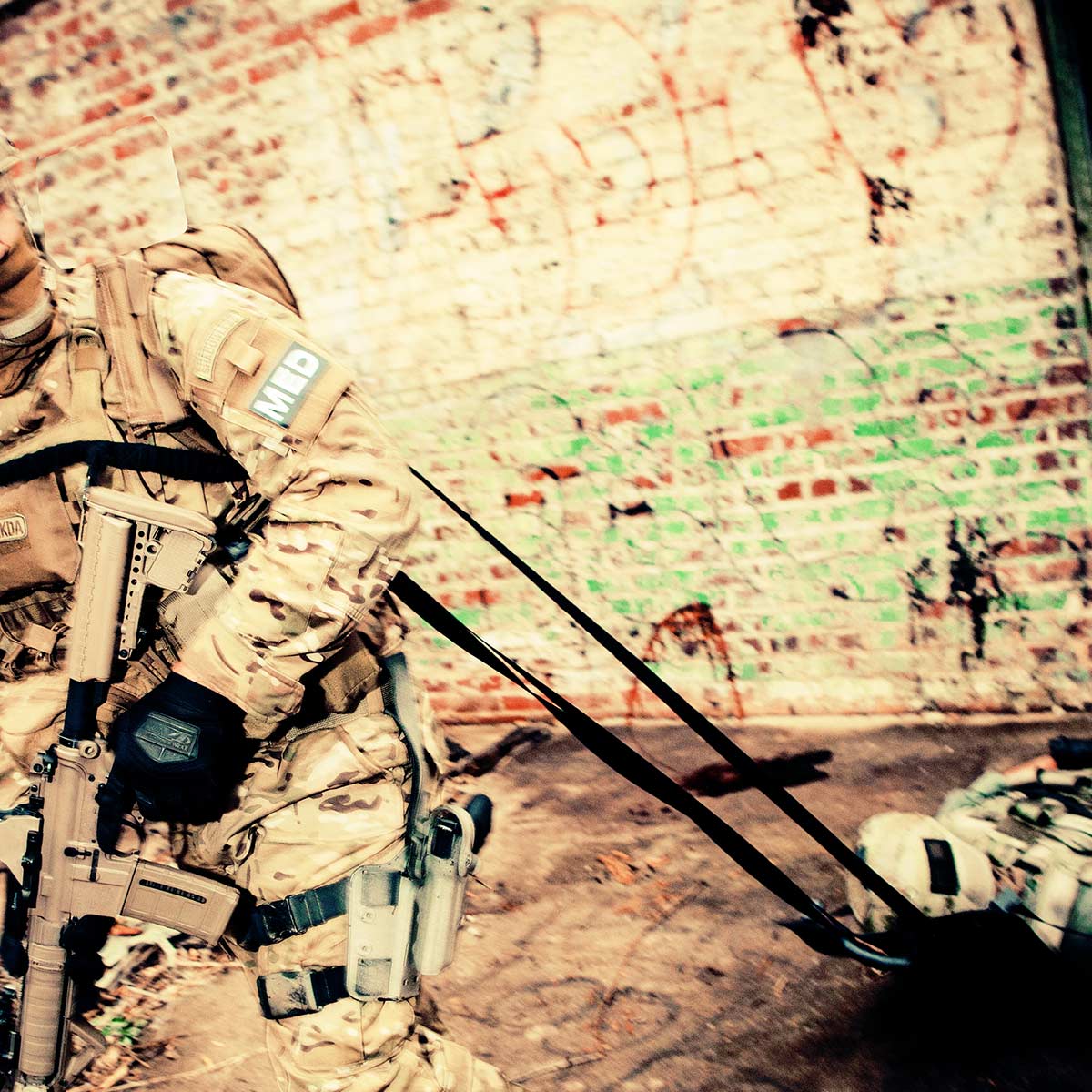 TacMed Foxtrot Litter and Carrier - DA - Black - Image 5