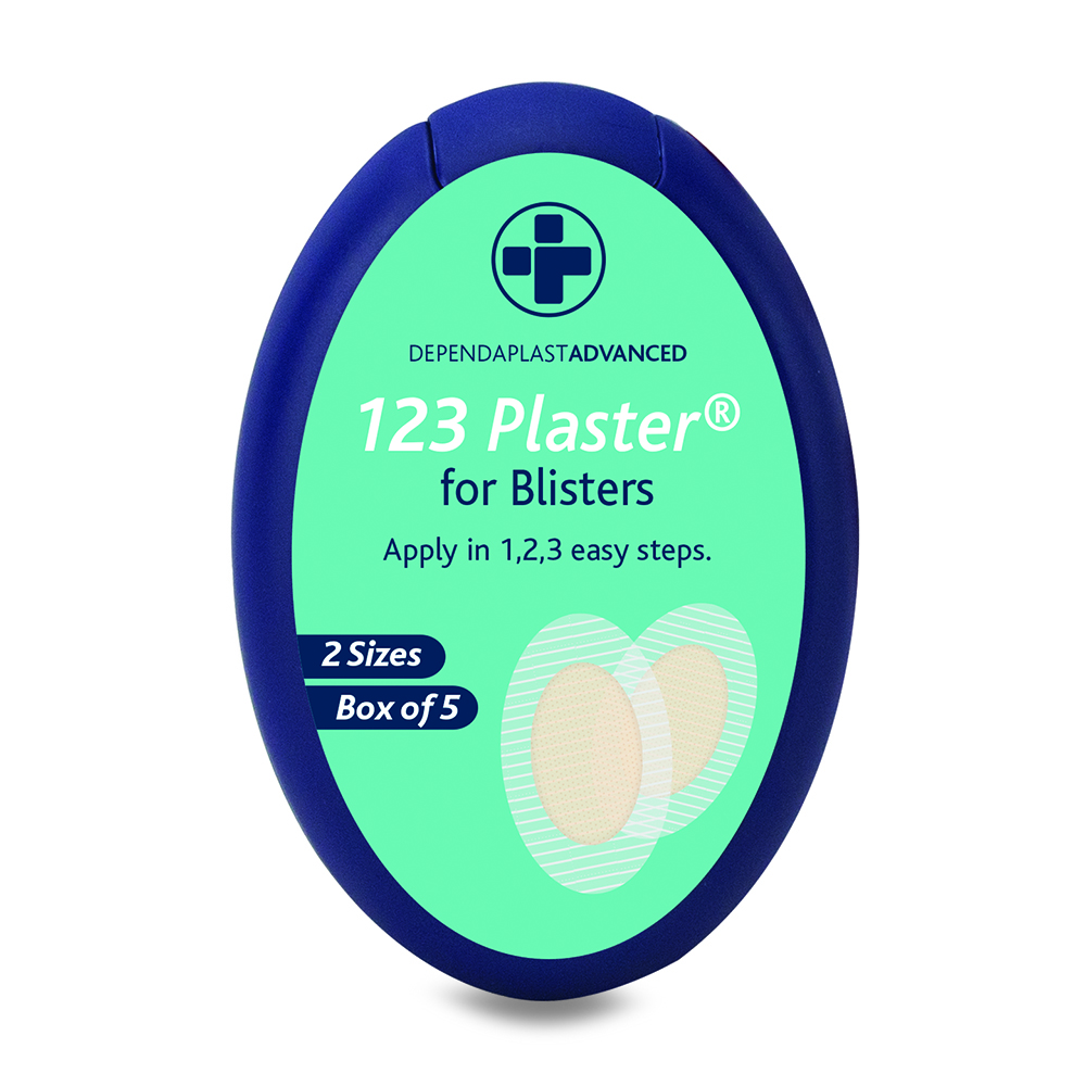 Dependaplast Advanced - 1,2,3 Blister Plasters - Assorted - Pale - Box of 5 - Image 3